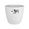 ELHO Pot de fleurs rond Brussels avec roues - Ø 47 x H 44 cm - Intér