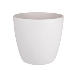 ELHO Pot de fleurs rond Brussels avec roues - Ø 47 x H 44 cm - Intér
