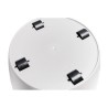 ELHO Pot de fleurs rond Brussels avec roues - Ø 47 x H 44 cm - Intér