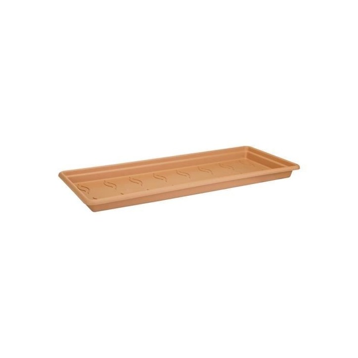 ELHO Soucoupe pour jardiniere Green Basics 100 - Terre cuite doux - XXL - Extérieur - Ø 89,7 x H 5,7 cm ELHO Soucoupe pour jardiniere Green Basics 100 - Terre cuite doux - XXL - Extérieur - Ø 89,7 x H 5,7 cm