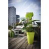 ELHO Pot de fleur Rond Loft Urban - Ø 34 x 45,6 cm - 23 l - Gris anth