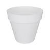ELHO Pot de fleur rond LOFT URBAN - 48 L - Ø 50 x H.44 cm - Blanc - P