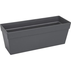 ELHO Bac a fleurs/Jardiniere Loft Urban - 49 x 17,3 x 18 cm - Gris ant