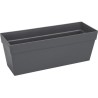 ELHO Bac a fleurs/Jardiniere Loft Urban - 49 x 17,3 x 18 cm - Gris ant