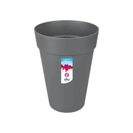 ELHO Pot de fleurs Loft Urban rond Haut - Ø 42 x H 56 cm - Extérieur