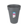ELHO Pot de fleurs Loft Urban rond Haut - Ø 42 x H 56 cm - Extérieur