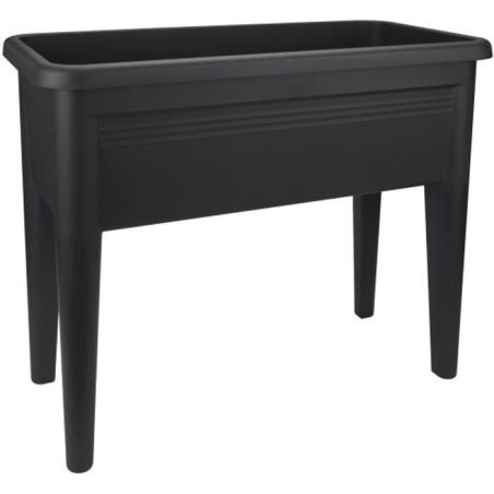 ELHO Table de culture XXL Green Basics - 75,5 x 36,5 x 65,1 cm - Noir