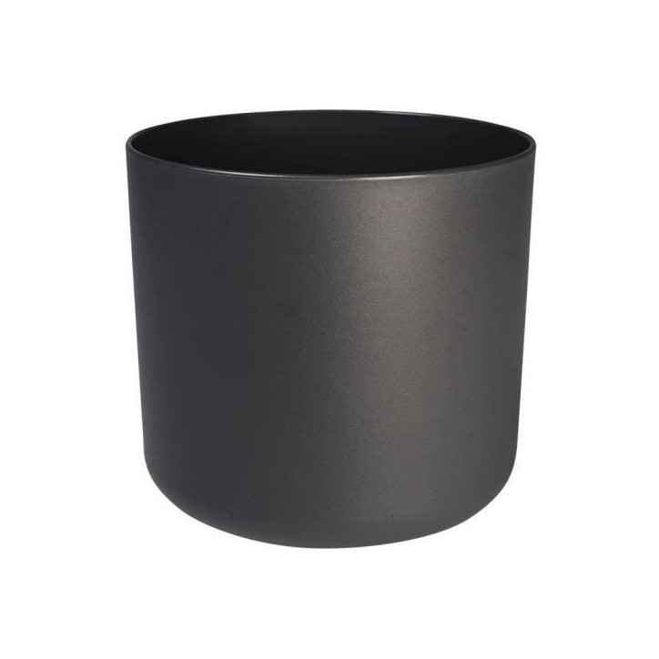 ELHO Pot de fleurs rond B.FOR Soft - Plastique - Ø29,5 x H 27,6 cm - Anthracite