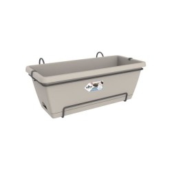 ELHO Jardiniere BARCELONA XL ALLIN1 - L 33.5 x l 54.5 x H 23 cm - Taup