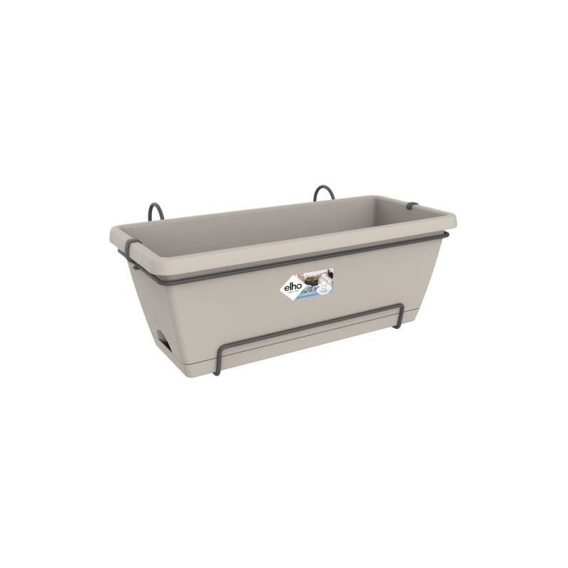 ELHO Jardiniere BARCELONA XL ALLIN1 - L 33.5 x l 54.5 x H 23 cm - Taup ELHO Jardiniere BARCELONA XL ALLIN1 - L 33.5 x l 54.5 x H 23 cm - Taup