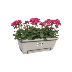 ELHO Jardiniere BARCELONA XL ALLIN1 - L 33.5 x l 54.5 x H 23 cm - Taup