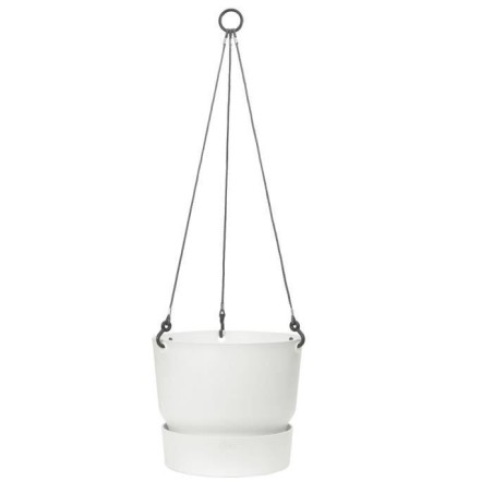ELHO Pot de fleurs a suspendre Greenville - Ø 23,9 x H 20,3 cm - Ext