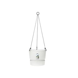 ELHO Pot de fleurs a suspendre Greenville - Ø 23,9 x H 20,3 cm - Ext