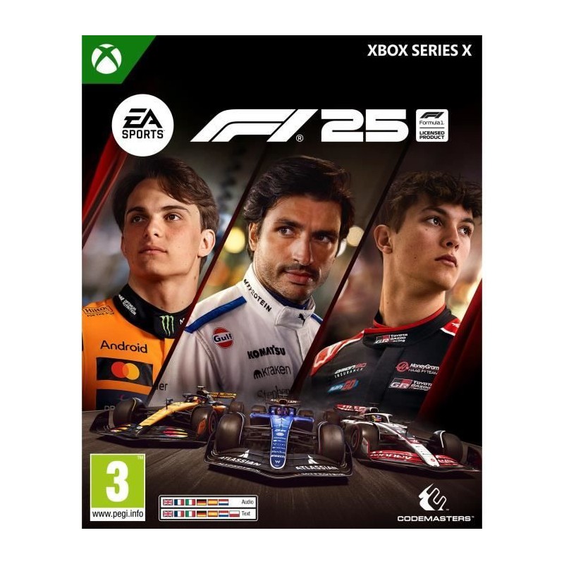 F1 25 - Jeu Xbox Series X F1 25 - Jeu Xbox Series X