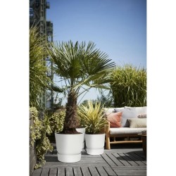 ELHO Pot de fleur GREENVILLE - Ø 47 x H 44,1 cm - 100% recyclé - Bla