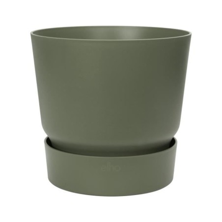 ELHO Pot de fleurs rond Greenville 25 - Extérieur - Ø 24,48 x H 23,3