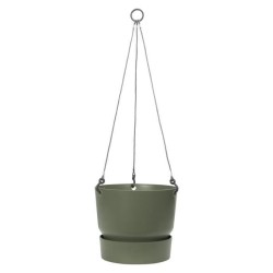 ELHO Pot de fleurs a suspendre Greenville - Ø 23,9 x H 20,3 cm - Ext