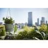 ELHO Pot de fleurs a suspendre Greenville - Ø 23,9 x H 20,3 cm - Ext