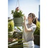 ELHO Pot de fleurs a suspendre Greenville - Ø 23,9 x H 20,3 cm - Ext