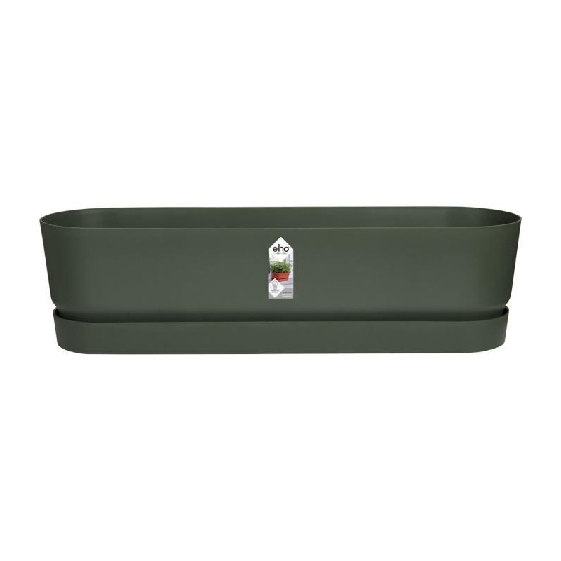 ELHO Jardiniere ovale GREENVILLE - Ø49 x 19,8 x 18,4 cm - Plastique r ELHO Jardiniere ovale GREENVILLE - Ø49 x 19,8 x 18,4 cm - Plastique r