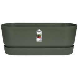 ELHO Jardiniere ovale GREENVILLE - Ø49 x 19,8 x 18,4 cm - Plastique r