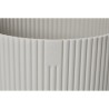 ELHO Pot de fleurs Rond VIBES - Ø22 x H20,16 cm - Plastique - Blanc