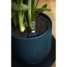 ELHO Pot de fleurs Rond VIBES - Ø22 x H20,16 cm - Plastique - Bleu Fo