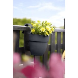 ELHO Pot de fleurs balcon Vibia Campana Easy Hanger Small - Anthracite