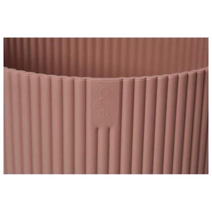 ELHO Pot de fleurs Rond VIBES - Ø29,5 x H27,2 cm - Plastique - Bleu Foncé ELHO Pot de fleurs Rond VIBES - Ø29,5 x H27,2 cm - Plastique - Bleu Foncé