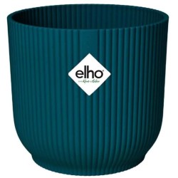 ELHO Pot de fleurs Rond Vibes Fold - Plastique - Ø29,5 X h 27,2 cm -