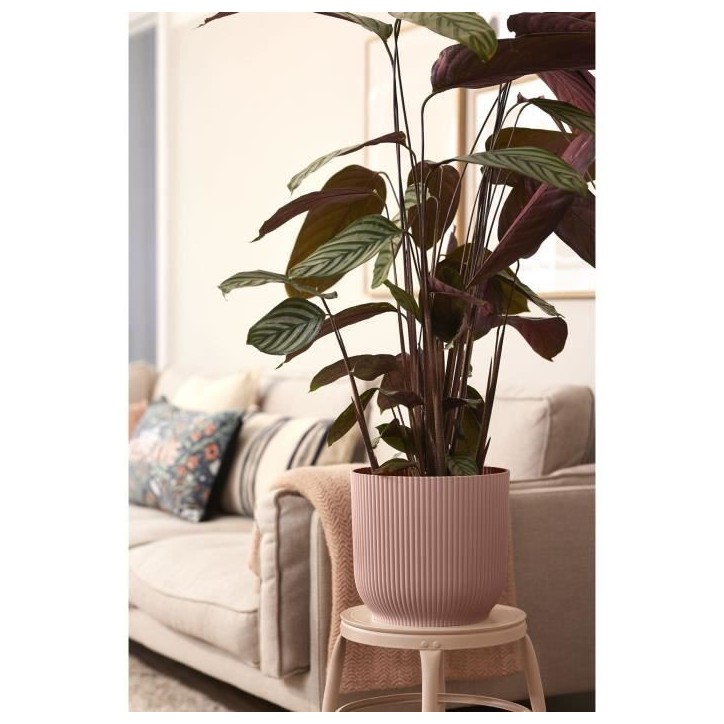 ELHO Pot de fleurs rond avec roues Vibes Fold - Ø 35 x H 32 cm - Intérieur - 100% recyclé - Rose ELHO Pot de fleurs rond avec roues Vibes Fold - Ø 35 x H 32 cm - Intérieur - 100% recyclé - Rose