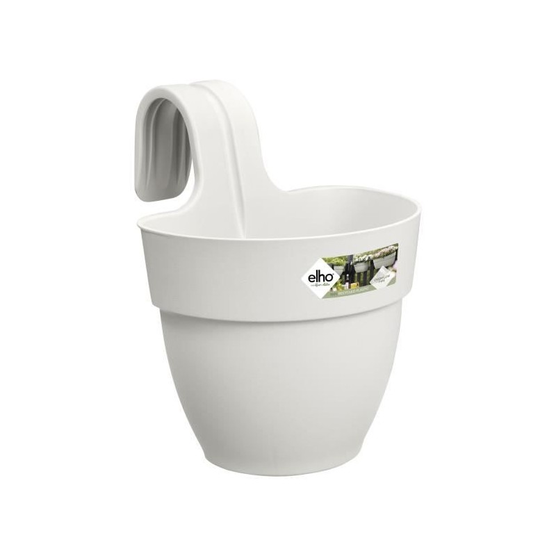 ELHO Pot de fleurs balcon Vibia Campana Easy Hanger Small - Blanc Soie ELHO Pot de fleurs balcon Vibia Campana Easy Hanger Small - Blanc Soie