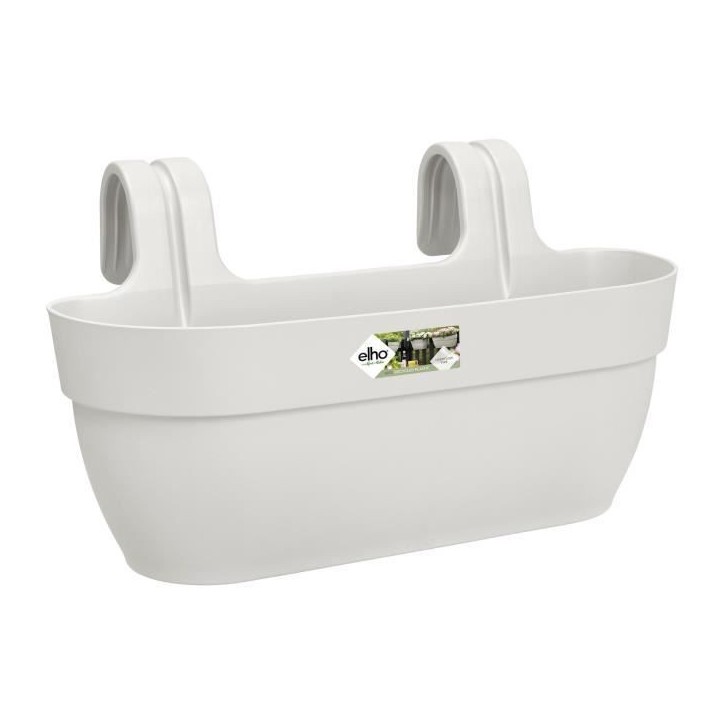 ELHO Balconniere Vibia Campana Easy Hanger Large - 7,5 L - 46 x 24 x 26,5 cm - Blanc Soie ELHO Balconniere Vibia Campana Easy Hanger Large - 7,5 L - 46 x 24 x 26,5 cm - Blanc Soie