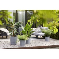 ELHO Pot de fleur Carré Greensense Aqua Care - Ø 43 x H 42.5 cm - 39