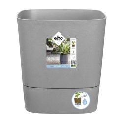 ELHO Pot de fleur Carré Greensense Aqua Care - Ø 29,5 x H 30,2 cm -