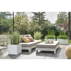 ELHO Bac a fleurs Vivo Next Square 30 - Ø 30 x H 29 cm - Intérieur,E