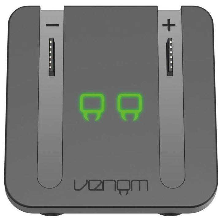 Station de charge double - VENOM - Pour Joy-Con Nintendo Switch 2 - Noir Station de charge double - VENOM - Pour Joy-Con Nintendo Switch 2 - Noir