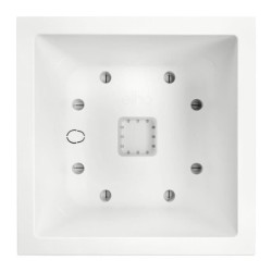 ELHO Bac a fleurs Vivo Next Square 30 - Ø 30 x H 29 cm - Intérieur,E