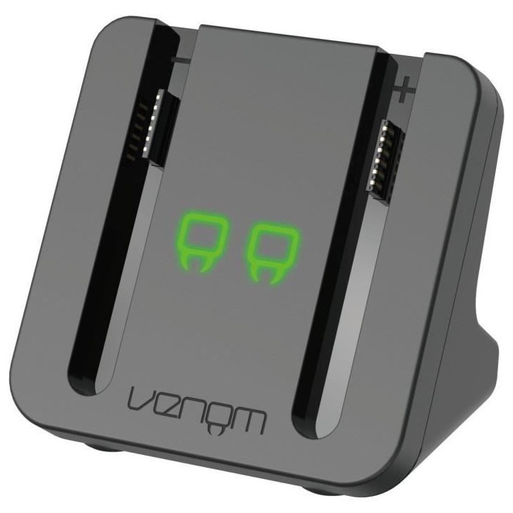 Station de charge double - VENOM - Pour Joy-Con Nintendo Switch 2 - Noir Station de charge double - VENOM - Pour Joy-Con Nintendo Switch 2 - Noir