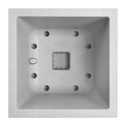 ELHO Bac a fleurs Vivo Next Square 30 - Ø 30 x H 29 cm - Intérieur,E