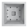 ELHO Bac a fleurs Vivo Next Square 30 - Ø 30 x H 29 cm - Intérieur,E