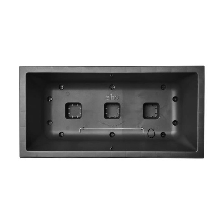 Elho Bac a fleurs Vivo Next Long 60 - L 59 x W 30 x H 29 cm - Intérieur,Extérieur - 100% recyclé - Noir Elho Bac a fleurs Vivo Next Long 60 - L 59 x W 30 x H 29 cm - Intérieur,Extérieur - 100% recyclé - Noir