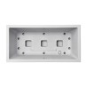 Elho Bac a fleurs Vivo Next Long 60 - L 59 x W 30 x H 29 cm - Intérie
