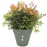ELHO Pot de fleurs Rond LOFT URBAN - Plastique - Percé - Réservoir -