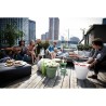 ELHO Pot de fleurs Rond LOFT URBAN - Plastique - Percé - Réservoir -