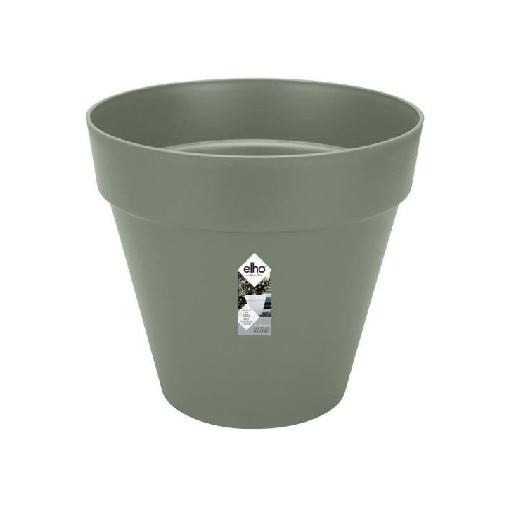 ELHO Pot de fleurs Loft Urban - Plastique - Réservoir - Ø48,5x 44,5cm - Vert ELHO Pot de fleurs Loft Urban - Plastique - Réservoir - Ø48,5x 44,5cm - Vert
