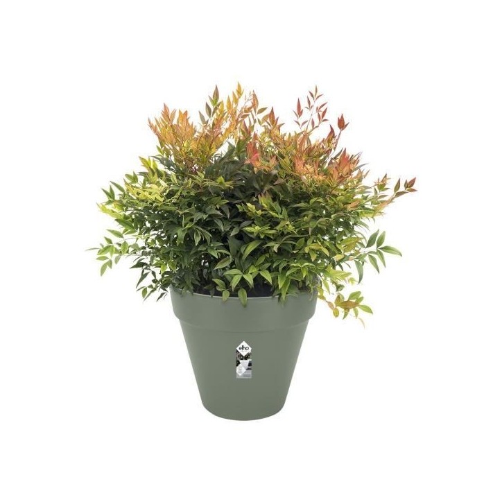 ELHO Pot de fleurs Loft Urban - Plastique - Réservoir - Ø48,5x 44,5cm - Vert ELHO Pot de fleurs Loft Urban - Plastique - Réservoir - Ø48,5x 44,5cm - Vert