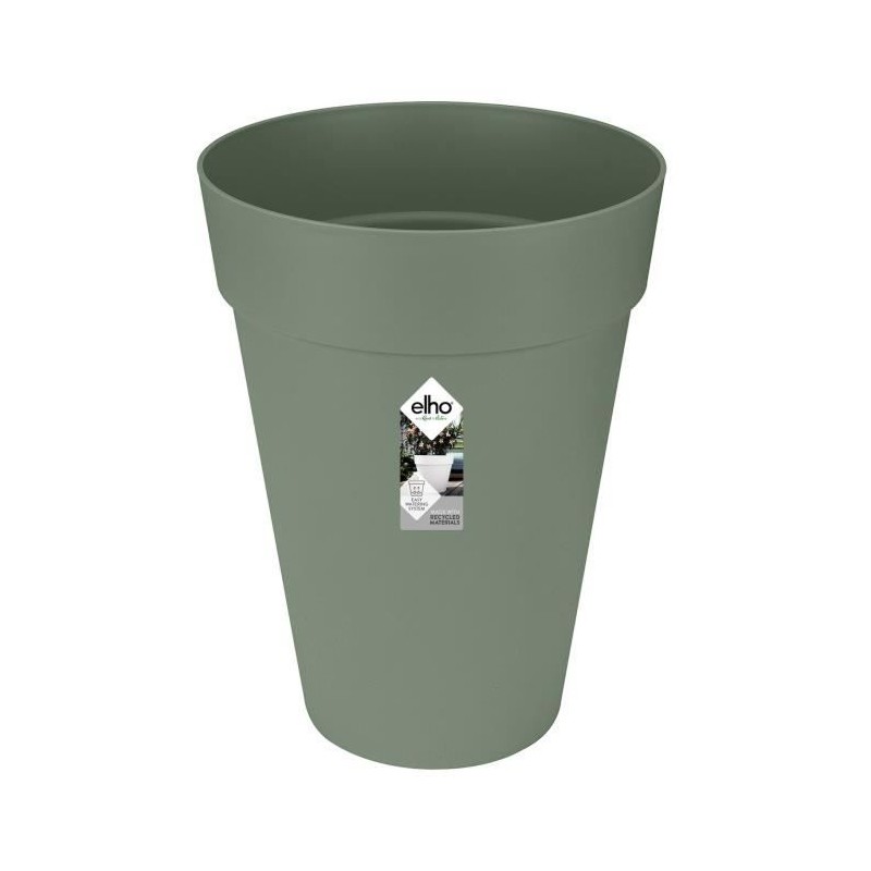 ELHO Pot de fleurs Loft Urban rond Haut - Ø 34 x H 45 cm - Extérieur ELHO Pot de fleurs Loft Urban rond Haut - Ø 34 x H 45 cm - Extérieur