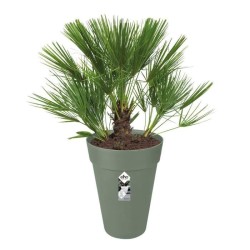 ELHO Pot de fleurs Loft Urban rond Haut - Ø 34 x H 45 cm - Extérieur