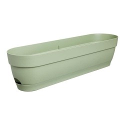 Planteur Rectangle VIBIA - Plastique - Réservoir - Ø70 - Vert